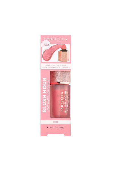 PROFUSION COSMETICS Blush Hour, delicate matte liquid blush, Rose, Profusion Cosmetics, 6 ml
