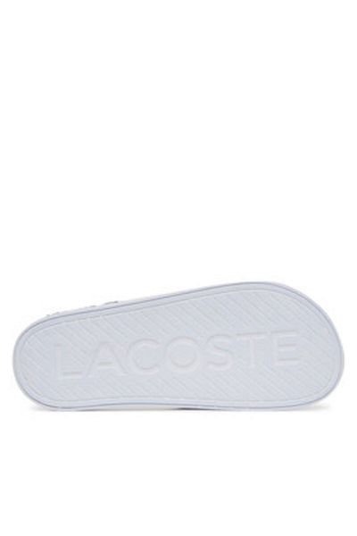 Lacoste Men's Flip-flops white LACOSTE-749CMA0038 1R5 WHT/DK GRN