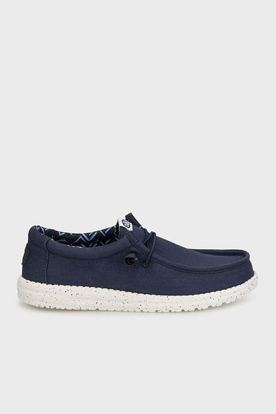 HEY DUDE Canvas Casual Shoes with Logo Men's Shoes 40700