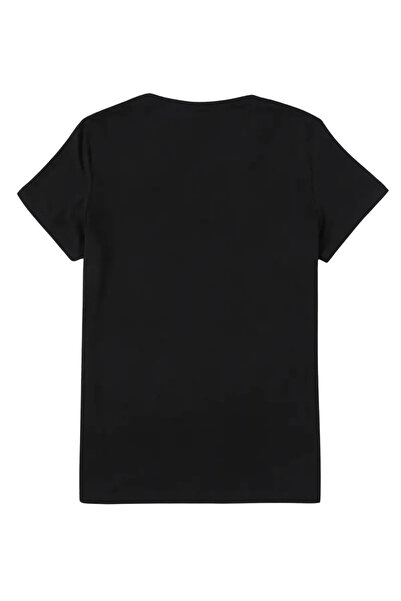 donamod Tricou de damă confortabil, cu model Kawaii cu floarea-soarelui și fluturi