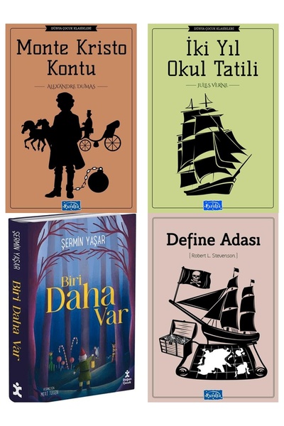 Parıltı Yayınları PARILTI YAYINLARI , İKİ YIL OKUL TATİLİ , DEFİNE ADASI VE Ş...