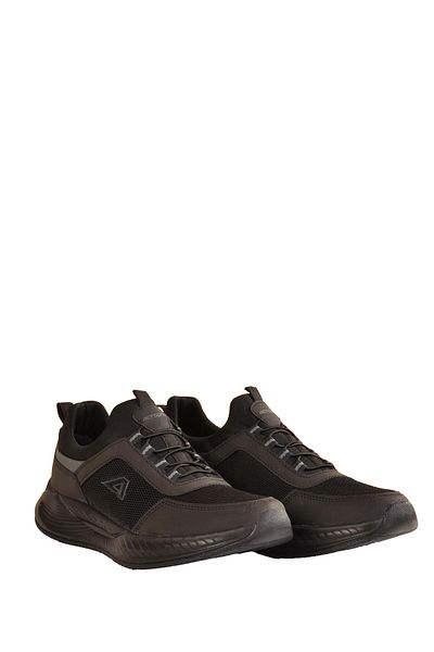 Peta Men's Casual Comfortable Lace-Up Sports Shoes Mesh Anti-Sweat High Sole Sneaker