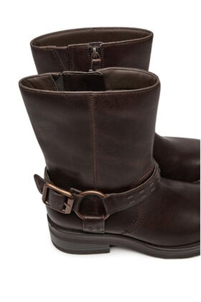 CLARKS Women's Ankle Boots brown CLARKS-26178898 681 WALNUT LEATHER