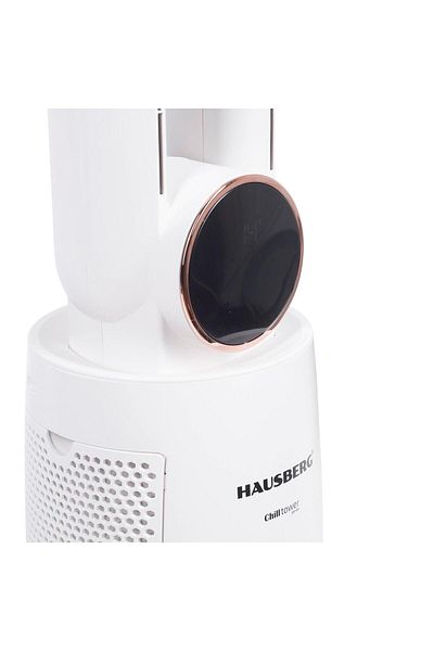 Hausberg Ventilator Turn Digital cu Telecomanda HB-5957AB, 65W, 12 Viteze, Temporizator