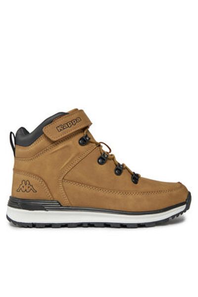 Kappa Boy Ankle boots brown KAPPA-371B8CW LOGO ASTOS MD EV KID YELLOW TAN-BLACK