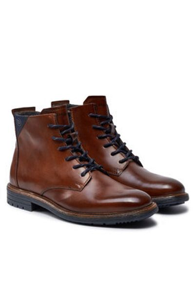 BUGATTI Men's Boots brown BUGATTI-315AMI COGNAC