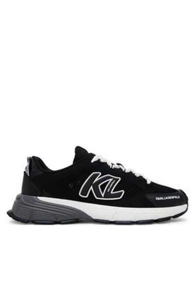 Karl Lagerfeld Men's Sneakers black KARL LAGERFELD-KL55521 K00 BLACK KNIT TEXTILE