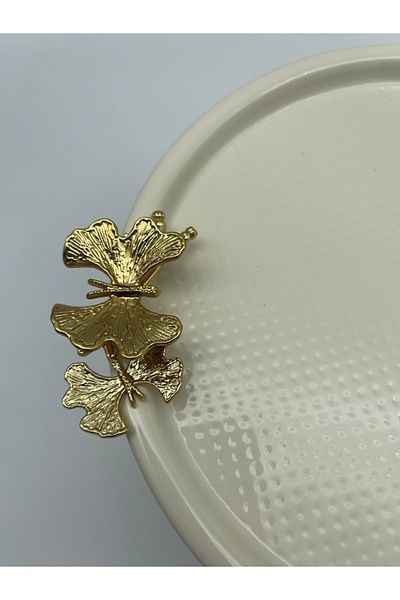 Fiyakalı Ürünler Atölyesi Footed Cream Round Metal Tea and Coffee Serving Tray, Pastry, Cake, Cookie, Dowry Presentation Tray