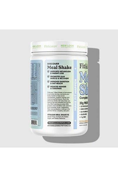 Fit & Lean Meal Shake, Vanilla Ice Cream, 440g, 10 Servings