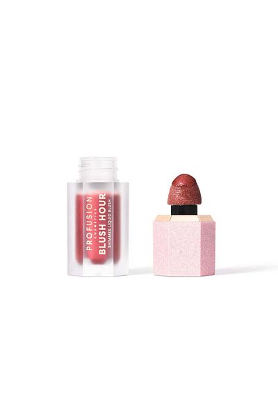 PROFUSION COSMETICS Shimmer Hour Blushlighter liquid highlighter blush, shade Berry Mimosa, Profusion Cosmetics, 6 ml