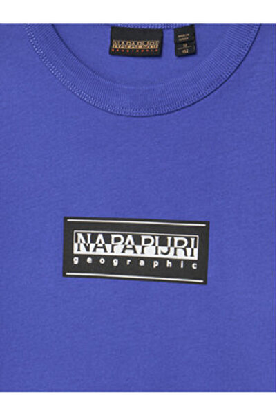 Napapijri Tricou albastru pentru băieți NAPAPIJRI-NP0A4HYLB3B1 K S-CHAMOIS SS...