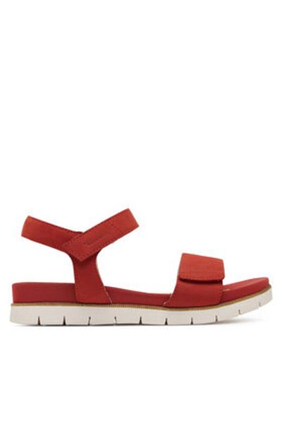 Tamaris Women's Sandals red TAMARIS COMFORT-8-88710-42 503 RED NUBUC