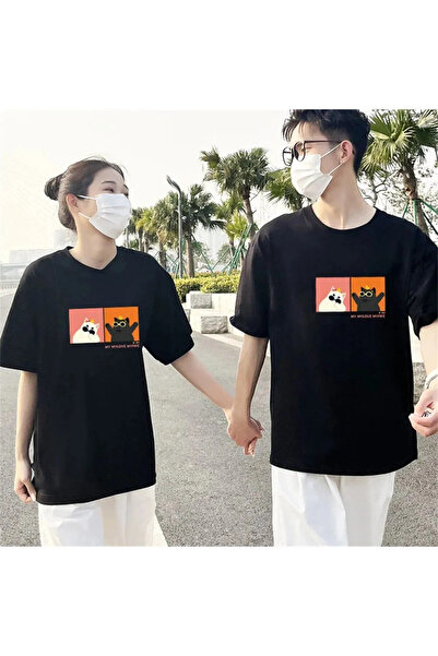 donamod قطعتان من ملابس الزوجين بتصميم هاراجوكو المحبب للموسم الجديد