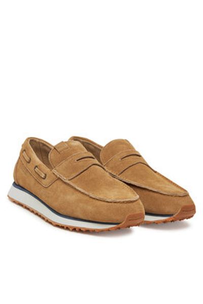 Napapijri Men's Moccasins brown NAPAPIJRI-NP0A4IQT NC1 GOLDEN BROWN