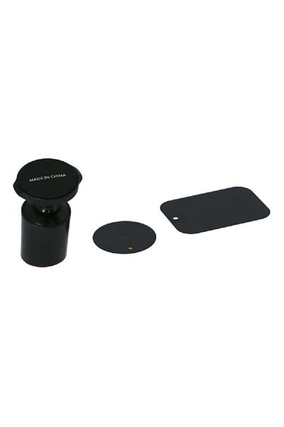 AUTOSMART 2 in 1 Car Magnetic Mount Holder Black