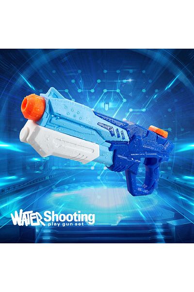 Flippy Water Blaster for Kids, Tank, For Pool/Beach, Flippy, 6 years+, Blue, 600ML