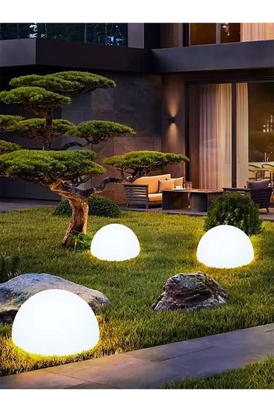 SERENE مصباح نصف كروي LED مزخرف مع جهاز تحكم عن بعد