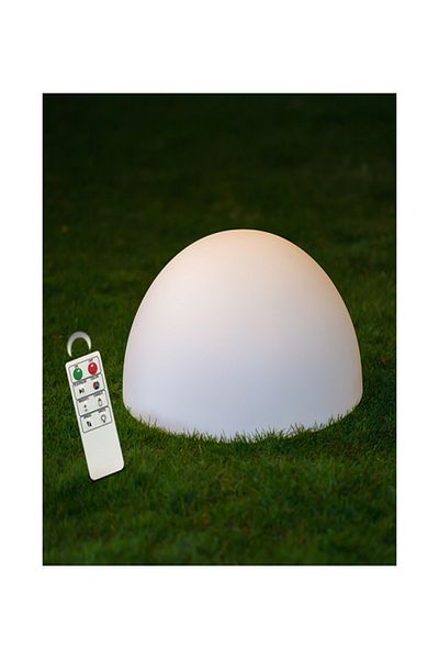 SERENE مصباح نصف كروي LED مزخرف مع جهاز تحكم عن بعد