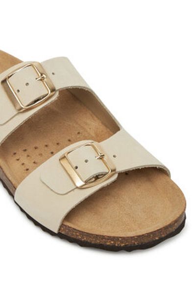Geox Flip-flops bej pentru femei GEOX-D35LSL-00032 C1122