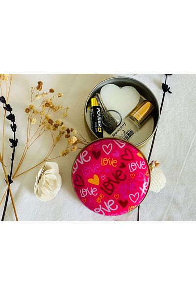 J&M jaco&Me Love Patterned 4 # Gift Box # Soap Box # Keychain Box # Candle Box # Small Jewelry Box # Lovebox