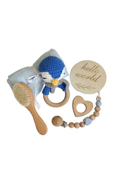 OEM Set bebelusi "Hello World", model Pinguin