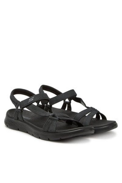 SKECHERS Women's Sandals Black SKECHERS-141451 BBK