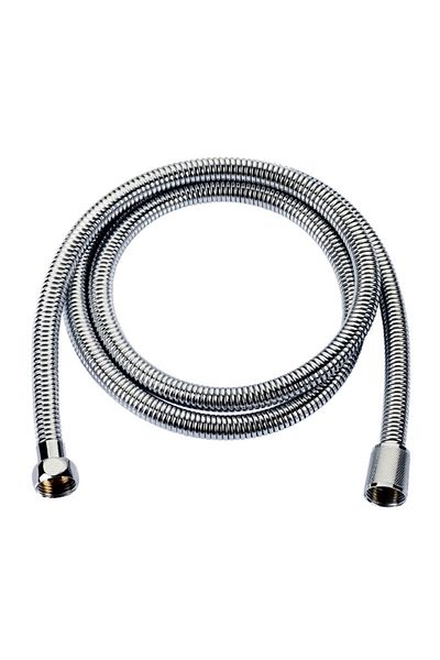 OEM Furtun de duș, oțel inoxidabil, 5 straturi antiexplozie, 2 m, argintiu