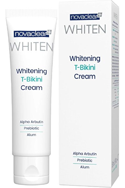 Novaclear كريم تبييض تي-بكيني - تركيبة تفتيح البشرة لعلاج تغير اللون والبقع الداكنة مع