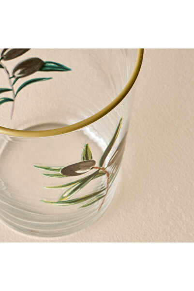 Bella Maison Olive Meşrubat Bardağı 4'lü Siyah (510 cc)