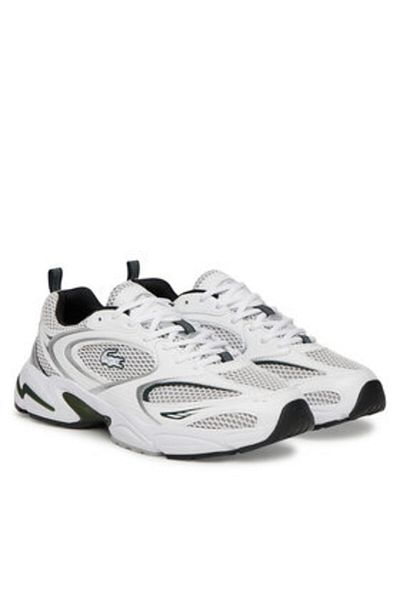 Lacoste Teniși bărbați albi LACOSTE-749SMA0021 1R5 WHT/DK GRN