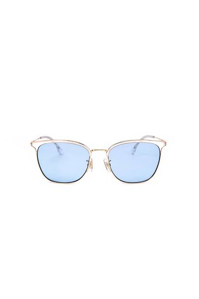 Hugo Boss Γυαλιά ηλίου Hugo Boss BOSS 1285/F/SK-LOJ-57 MAN, Τετράγωνα με μπλε μονόχρωμους φακούς
