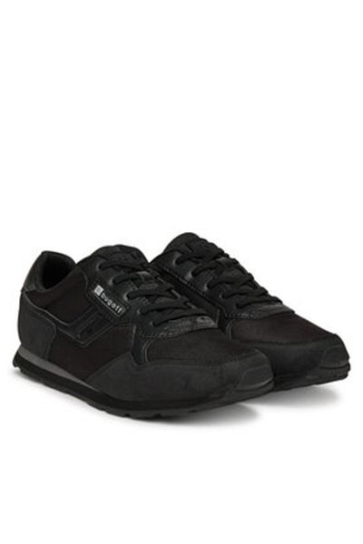 BUGATTI Men's Sneakers black BUGATTI-321-ASH01-5500 1000 SCHWARZ
