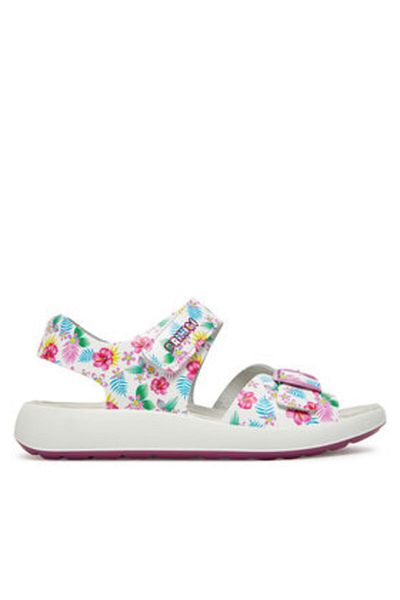 Primigi Sandale pentru fete albe PRIMIGI-7898877 D B.CO-FUCSIA