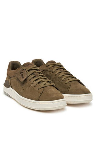 CLARKS Men's Sneakers multicolor CLARKS-26181324 398 OLIVE NUBUCK