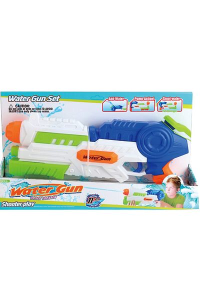 Flippy Water Blaster for Kids, Tank, For Pool/Beach, Flippy, 6 years+, Blue/Multicolor, 1000ML