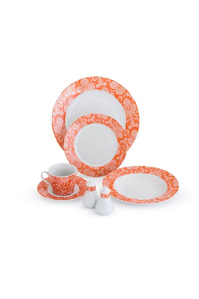 HIC Ceramic Dinner set 32 pieces for 6 persons