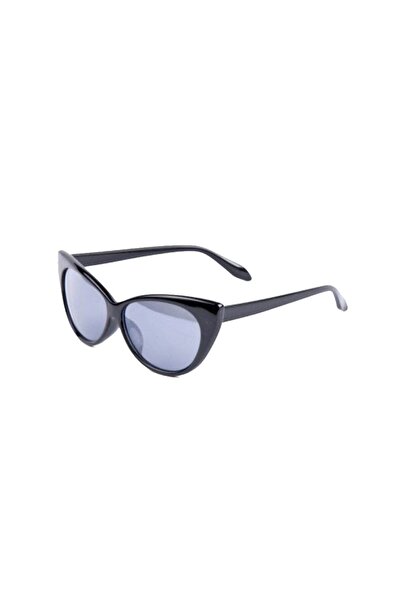 DYSTYLE Ochelari de soare Cat Eye, ramă culoare negru mat