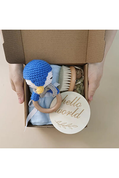 OEM Set bebelusi "Hello World", model Pinguin