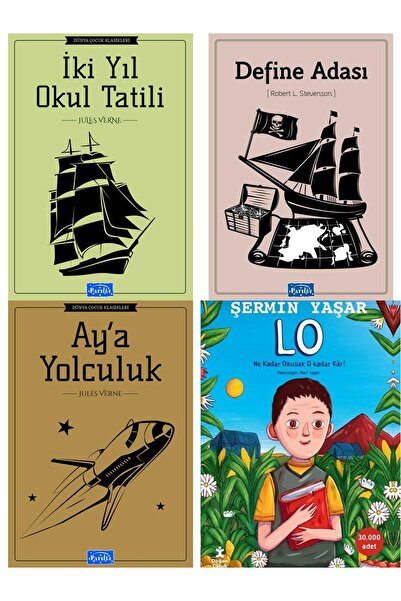Parıltı Yayınları PARILTI YAYINLARI İKİ YIL OKUL TATİLİ DEFİNE ADASI VE ŞERMİ...