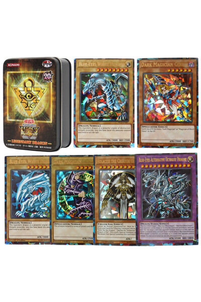 Choice3 72 قطعة من بطاقات يوغي يو من 66 إلى 148 قطعة مع علبة معدنية، بطاقة يو...