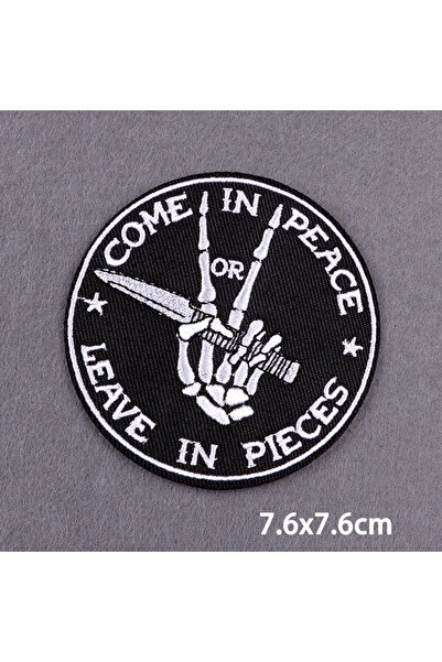 Choice6 رقعة PE8670CT بانك نوت ديد قابلة للكي، رقع تطريز آر كي آند رول للملاب...