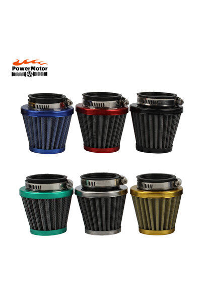 Choice11 فلتر هواء أسود للدراجات النارية 35 مم، 35 مم، 38 مم، فلتر هواء برأس ...