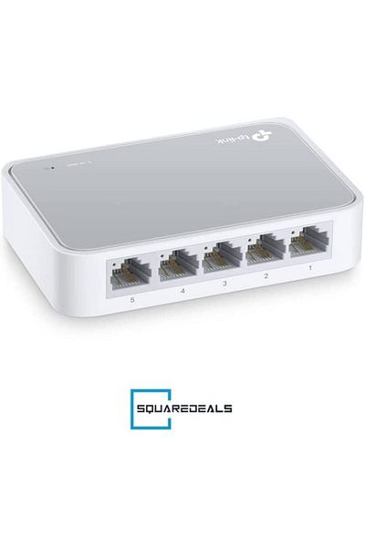 mazıdağı Mazzıdağ Tl-Sf1005D 5 Port Fast Ethernet/Network/Lan Switch (10/100Mbit/S, Auto Speed and Dual Y