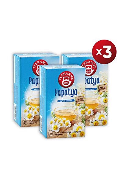 teekanne Papatya Bitki Çayı 40g x 3 PAKET