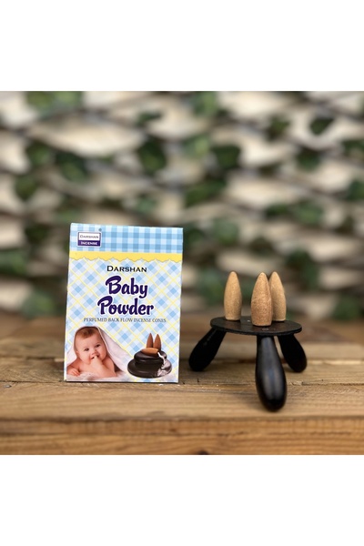 Darshan Baby Powder (Pudra) Geri Akış Tütsüsü (10 lu paket)