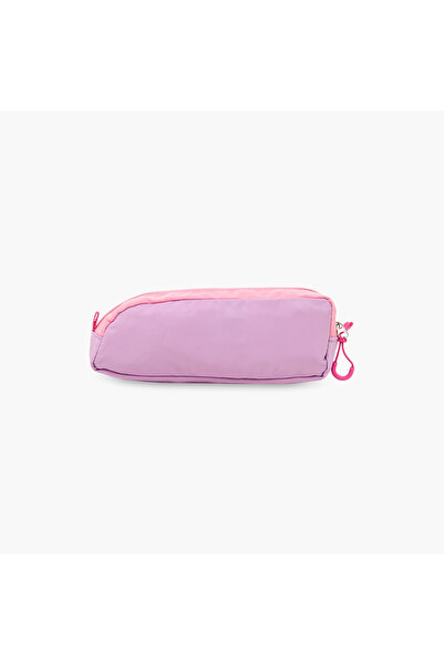 mattel Barbie Print Pencil Pouch with Zip Closure