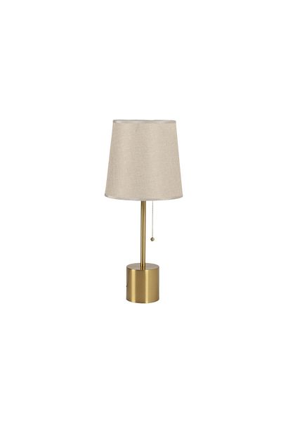 DEC13 Elegant brown lampshade