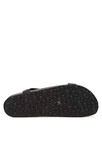 Genuins Sandale bărbătești negre GENUINS-G106468 NEGRU
