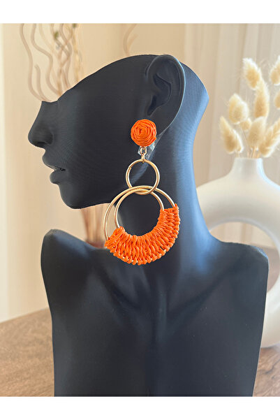 Büyük Hanım Bohemian Style Round Rope Earrings