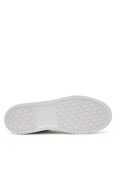 NAKED WOLFE Men's Sneakers white NAKED WOLFE-CM-01 WHITE SUEDE/WHITE LEATHER LEATHER/SUEDE